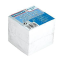 Blok kocka nelepená 83x83x75 mm biela