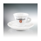 Carracci espresso šalka + podšalka,biela