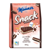 Oblátky Manner Snack Minis čokoládové 300 g