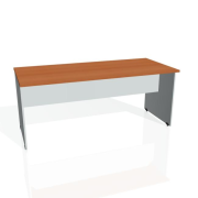 Rokovací stôl Gate, 180x75,5x80 cm, čerešňa/sivá