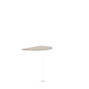 Doplnkový stôl bez nohy BASIC, 80x50x2,2cm, dub Somona