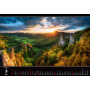 Nástenný kalendár Slovakia Panorama 48,5 x 33,4 cm 2025