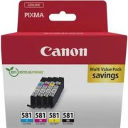 Atramentová náplň Canon CLI-581 BK/C/M/Y multipack pre TS6150/TS8150/TR7550 (4*5,6ml)