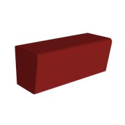 Čalúnená sedačka CUBE CHAT SOFA veľká, 122x50x50 cm, premium