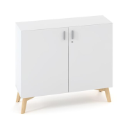 Policová skriňa ALFA ROOT, 1 polica, 100x47x88,7cm, biela