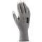 Rukavice polyester, polomáčané BUCK, sivé veľ. 6/XS