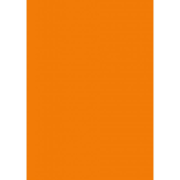Farebný výkres Herlitz 50 x 70 cm, 10 hárkov, 300 g, oranžový