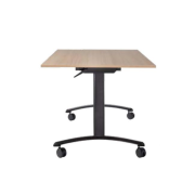 Sklápací stôl CLASSIC 180 cm, bez dosky, podnož čierna