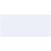 Kartónový rozraďovač Q-CONNECT úzky biely