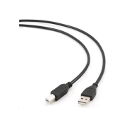 Prepojovací kábel Gembird USB 2.0 (AM) na USB 2.0 (BM) 1,8 m čierny
