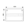 Pracovný stôl Motion, ZO, 3S, 120x61 - 128x80 cm, dub/biela