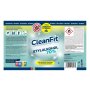 CleanFit dezinfekčný roztok Etylakohol 70% citrus 1 l + rozprašovač ZDARMA